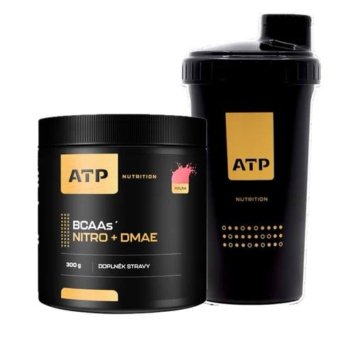 Special Offer ATP Nutrition BCAAs Nitro + DMAE 300 g + FREE Shaker 700 ml