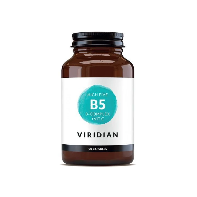 Viridian High Five B5 B-Complex + Vitamin C 90 cps