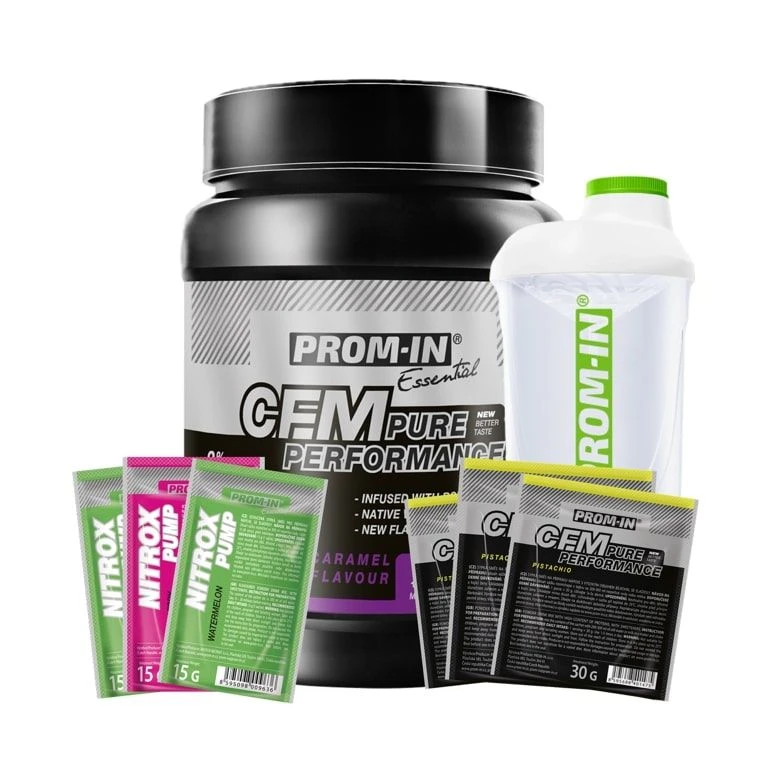 Special Offer Prom-In CFM Pure Performance 1000 g + Shaker 600 ml + FREE 3x sample