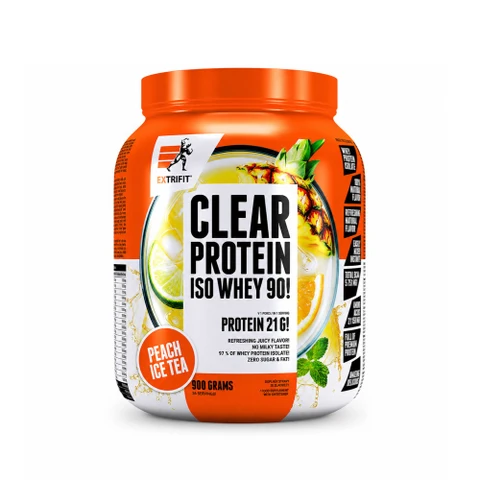 Extrifit Clear Protein Iso Whey 90! 900 g peach ice tea