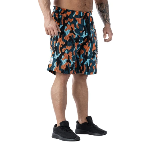 Legal Power Šortky 6444-409 camo oranžová XL