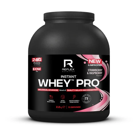 Reflex Instant Whey Pro 2200 g strawberry raspberry NEW