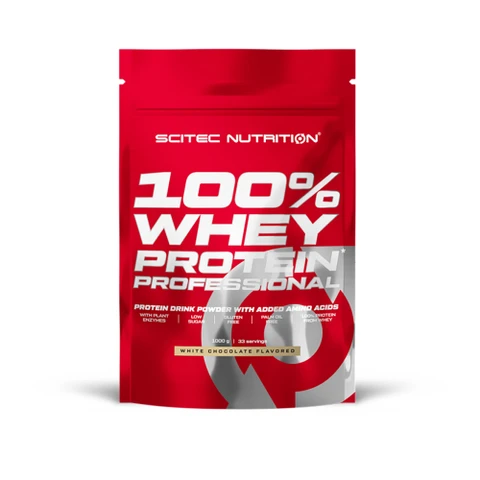 Scitec Nutrition 100% WP Professional 1000 g white chocolate