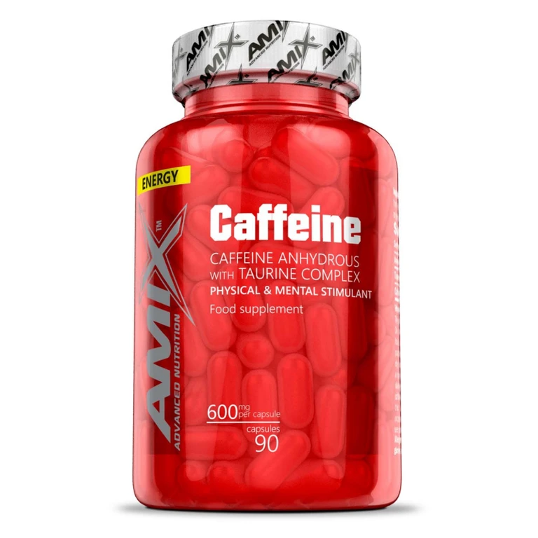 Amix Caffeine 200 mg with Taurine 90 cps