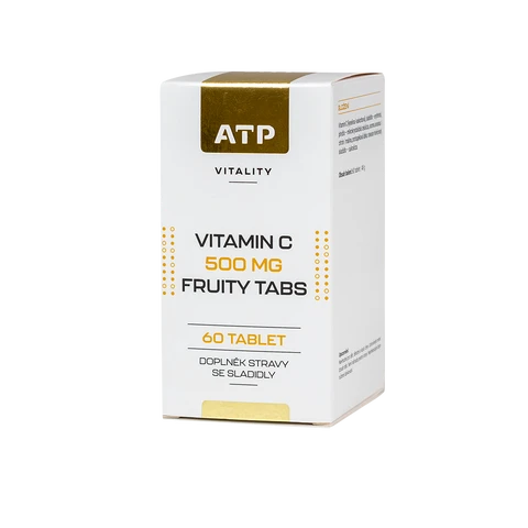 ATP Vitality Vitamin C 500 mg Fruity Tabs 60 tbl