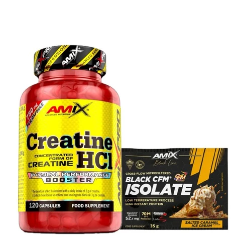 Special Offer Amix AmixPro Creatine HCl 120 cps + FREE 1x sample