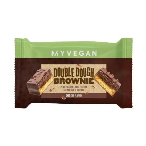 MyVegan Double Dough Brownie 60 g chocolate chip