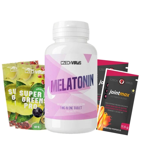 Special Offer Czech Virus Melatonin 200 tbl + FREE 4x sample