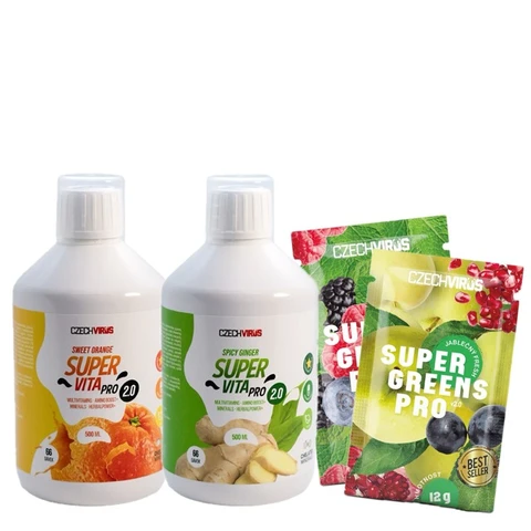 AKCE 1+1 Czech Virus SuperVita Pro V2.0 500 ml + ZDARMA 2x vzorek