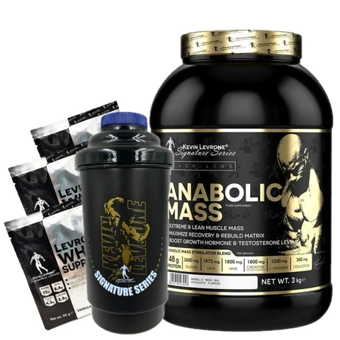 Special Offer Kevin Levrone Levrone Mass 3000 g + Shaker 600 ml + 3x sample