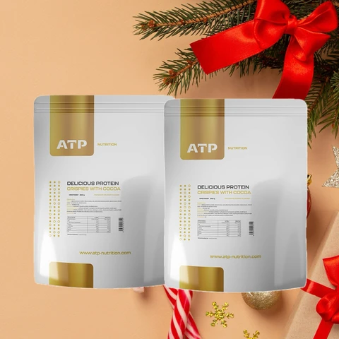 Special Offer 1+1 ATP Nutrition Delicious Protein Crispies With Cocoa 250 g