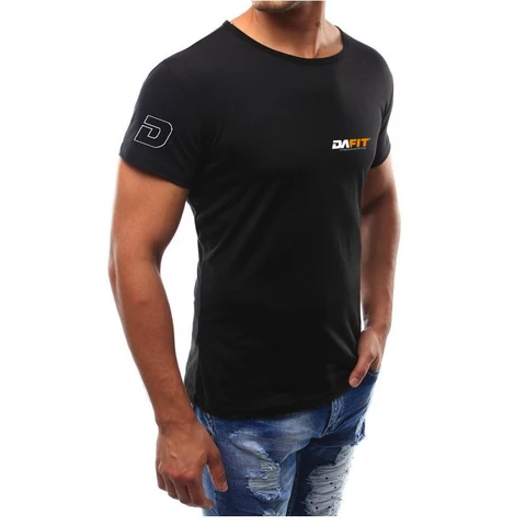 T-shirt Dafit black M small logo