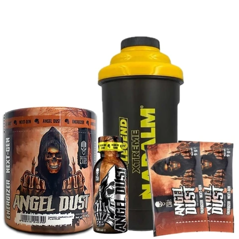 AKCE Skull Labs Angel Dust 270 g + ZDARMA Šejkr 600 ml + 3x vzorek