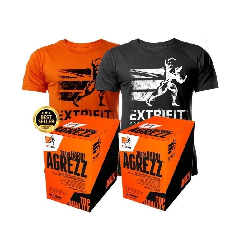 AKCE 1+1 Extrifit Agrezz 20 x 20,8 g + ZDARMA Triko Extrifit