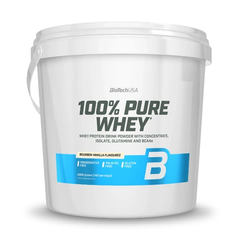 BioTech 100% Pure Whey 4000 g bourbon vanilla