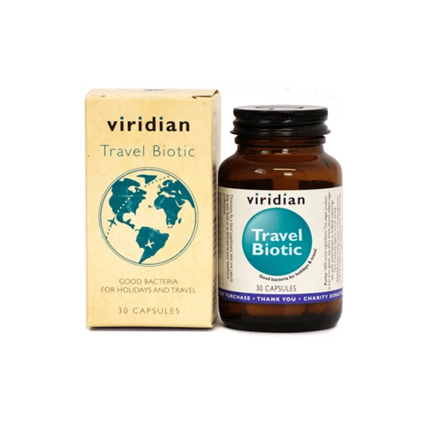 Viridian Travel Biotic 30 cps (Travel Probiotics)