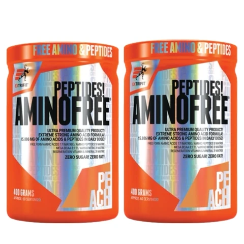 Special Offer 1+1 Extrifit Aminofree Peptides 400 g