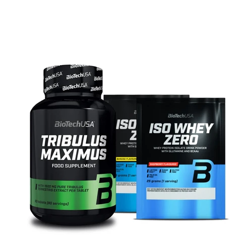 AKCE BioTech Tribulus Maximus 90 tbl + ZDARMA 2x Iso Whey Zero 25 g