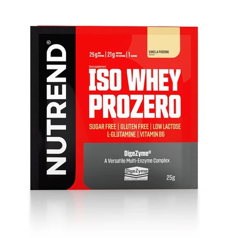 Nutrend Iso Whey PROZero 25 g vanilla pudding