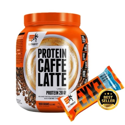 Special Offer Extrifit Protein Caffe Latte 1000 g + FREE Exxe 65 g