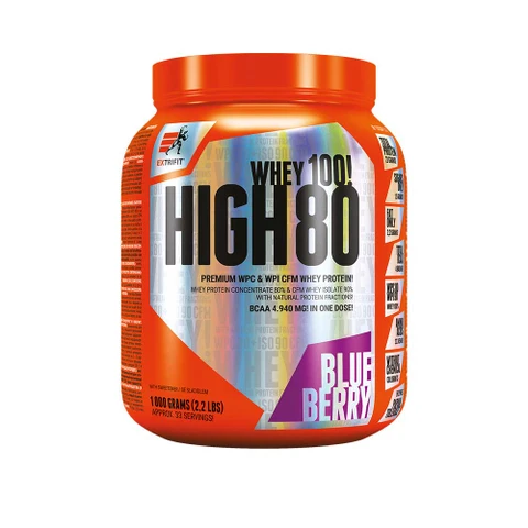 Extrifit High Whey 80 1000 g blueberry