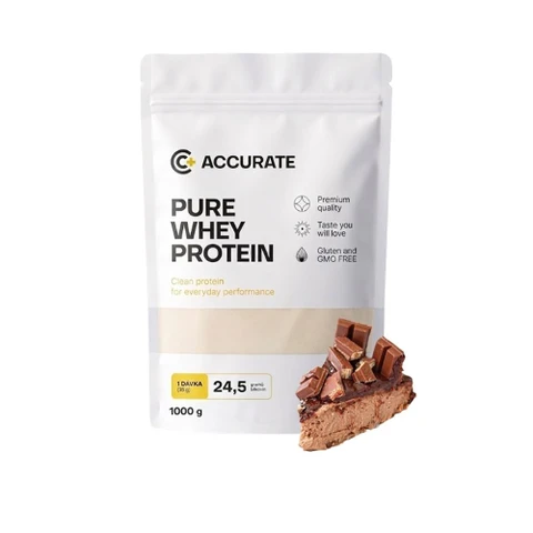 Accurate+ Pure Whey 1000 g chocolate with kit kat