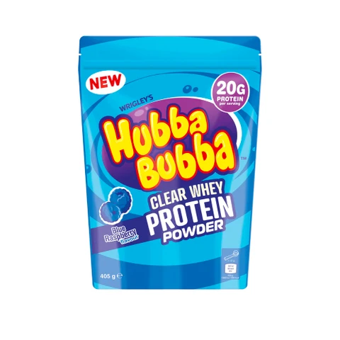 Hubba Bubba Protein 405 g blue raspberry