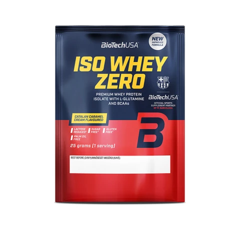 BioTech Iso Whey Zero 25 g catalan caramel cream