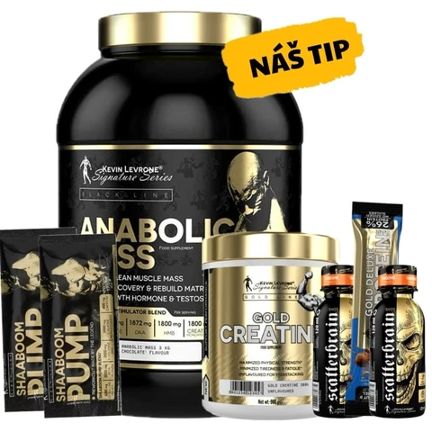 Special Offer Kevin Levrone Levrone Mass 3000 g + FREE 4x sample + bar