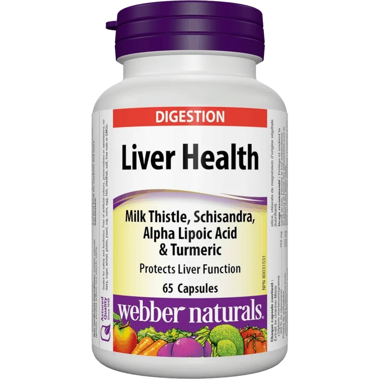 Webber Naturals Liver Health 65 cps