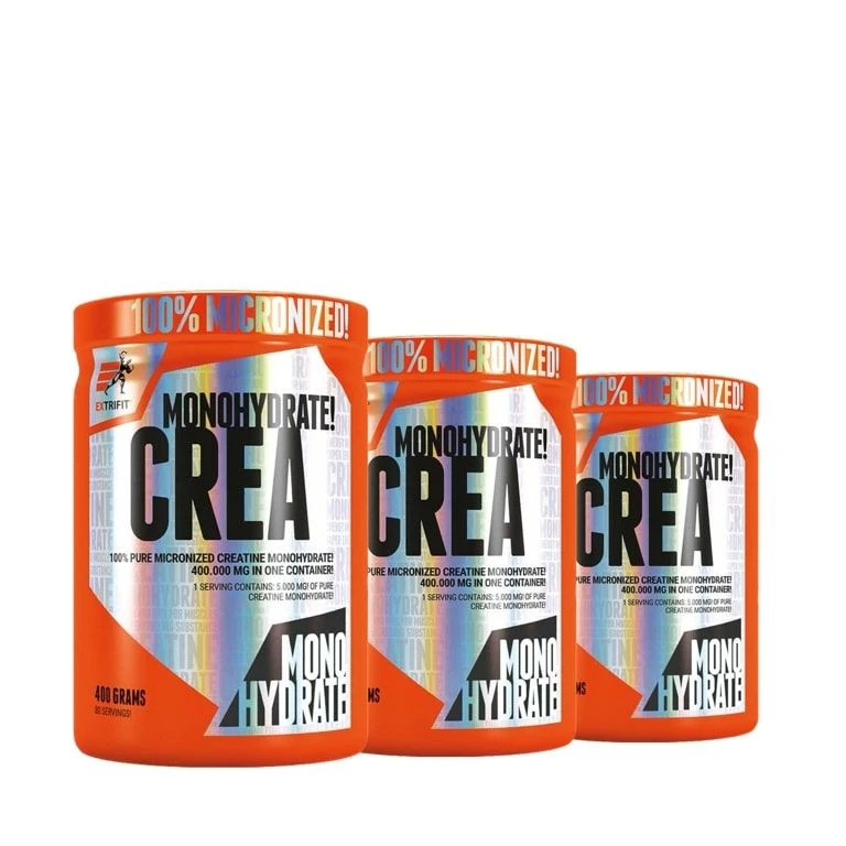 AKCE 3x Extrifit Crea Monohydrate 400 g