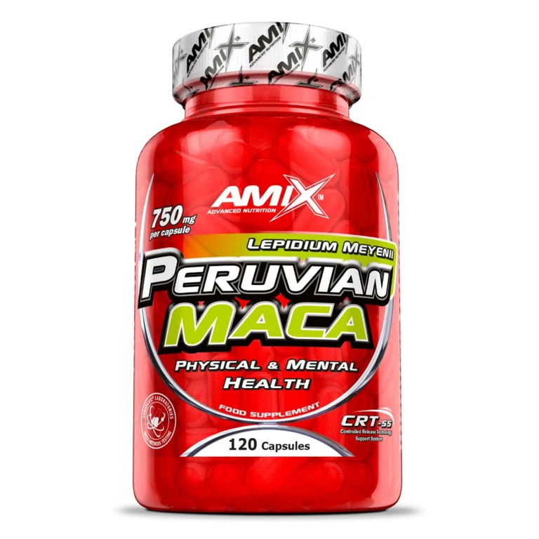 Amix Peruvian MACA 750 mg 120 cps