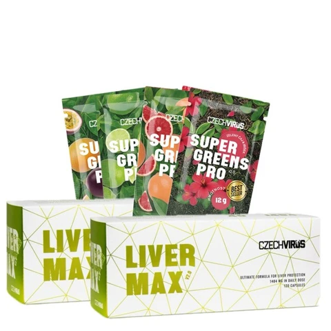 AKCE 1+1 Czech Virus Liver Max V2.0 120 cps + ZDARMA 4x vzorek