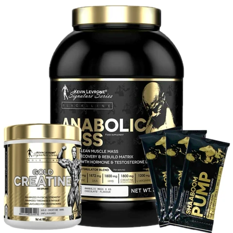 Special Offer Kevin Levrone Levrone Mass 3000 g + Gold Creatine 300 g + FREE 3x sample