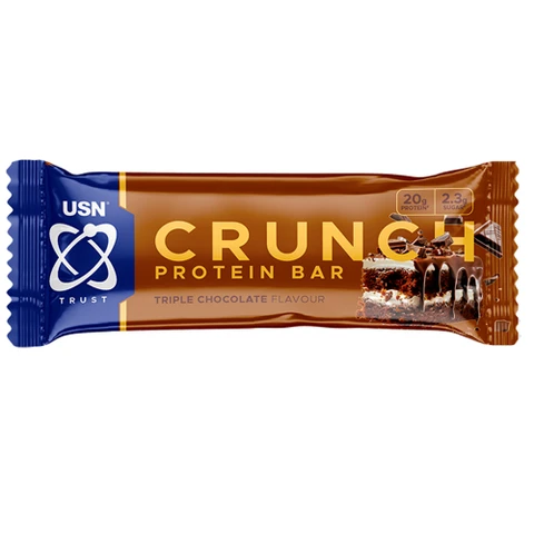 USN Trust Crunch 60 g trojitá čokoláda