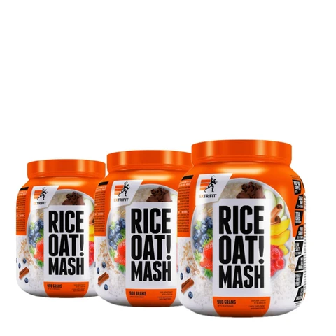AKCE 2+1 ZDARMA Extrifit Rice Oat Mash 900 g