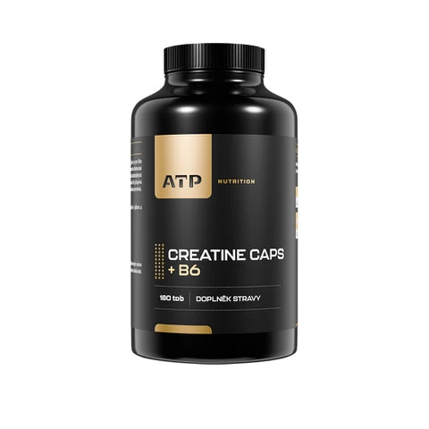 ATP Nutrition Creatine Caps + B6 180 tob