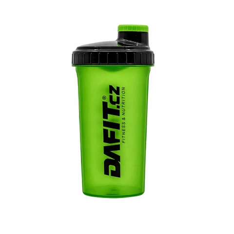 Dafit Shaker 700 ml green black, black logo