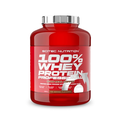 Scitec Nutrition 100% WP Professional 2350 g ice coffee with real coffee