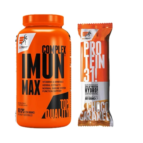 Special Offer Extrifit Imun Max 90 cps + FREE Protein Bar Hydro 80 g