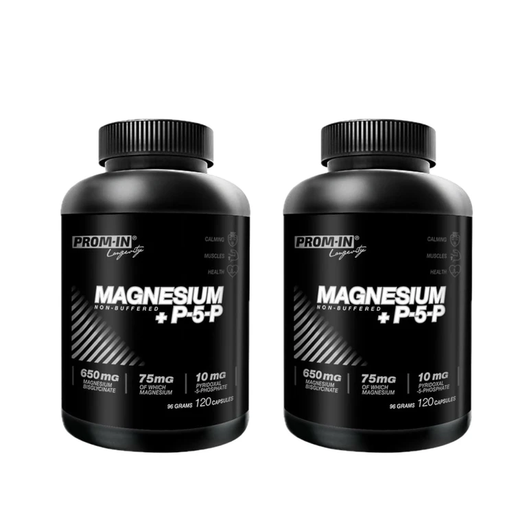 Special Offer 1+1 FREE Prom-In Magnesium + P5P 120 cps