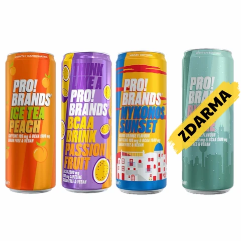 AKCE 3+1 ZDARMA ProBrands BCAA Drink 330 ml