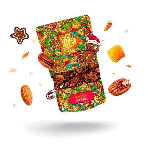 LifeLike Granola 400 g gingerbread