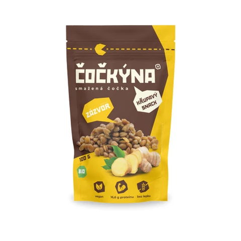 Fried Lentils Bio 100 g ginger