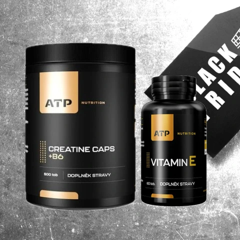 Special Offer ATP Nutrition Creatine Caps + B6 500 tob + FREE Vitamin E 60 tob