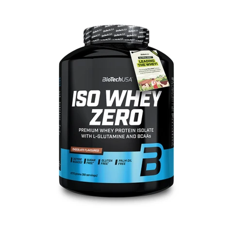 BioTech Iso Whey Zero 2270 g chocolate