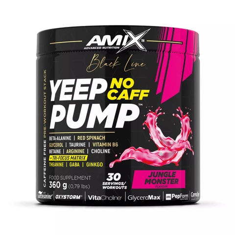 Amix Black Line Yeep Pump No Caff 360 g jungle monster