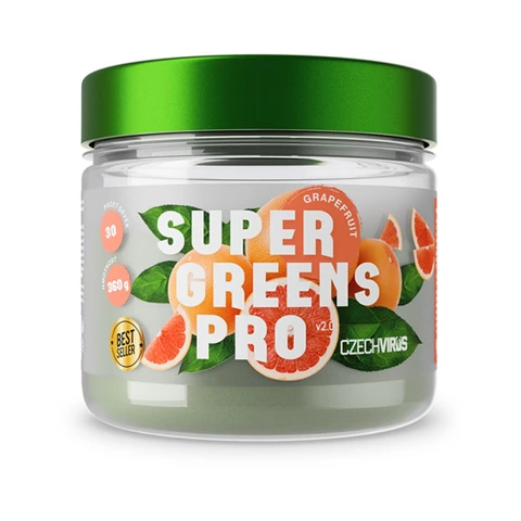 Czech Virus Super Greens Pro V2.0 360 g grapefruit