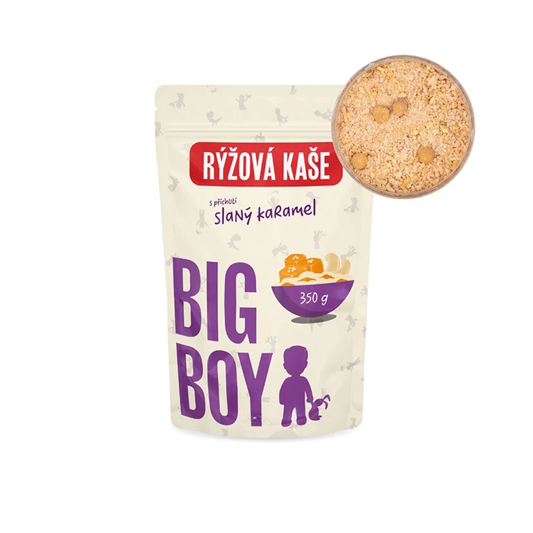 Big Boy Rice porridge 350 g salted caramel eco variant