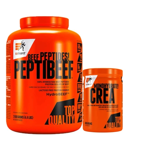 AKCE Extrifit Peptibeef 2000 g + ZDARMA Crea Monohydrate 400 g